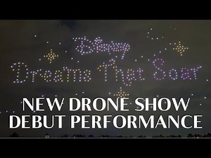 NEW DRONE SHOW – "Disney Dreams That Soar" | Walt Disney World