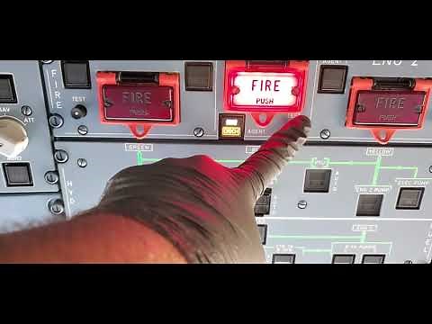 Airbus A320 Engine & APU Fire Test