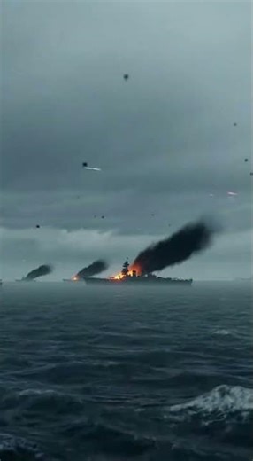 OPEN FIRE! Epic Battleship Broadside & AA Defense 💥 #military #usnavy