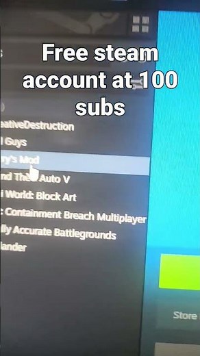 free steam account with garrys mod and gta 5