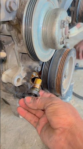 How to Remove Crankshaft Position Sensor | Car Sensor Fix #YouTube #shorts #varrel