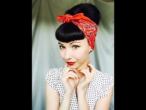 5 Minute Rockabilly Up Do!
