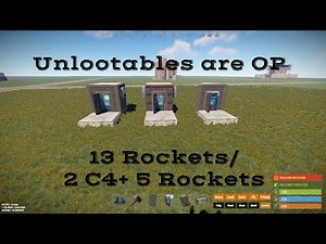 Unlootable Lootroom | Unlootable Tc-Room | Vending machines are OP
