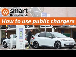 Using public chargers to charge an electric car