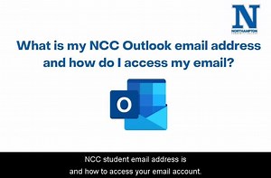 You may have seen our updates on your new Office 365 #NCC e-mail. E-mails from G-mail will not be forwarded to Office 365 or other accounts. Do you still need to find your student e-mail address and access your e-mail inbox? Watch this video for help! #Office365 #Spring2021 | Northampton Community College