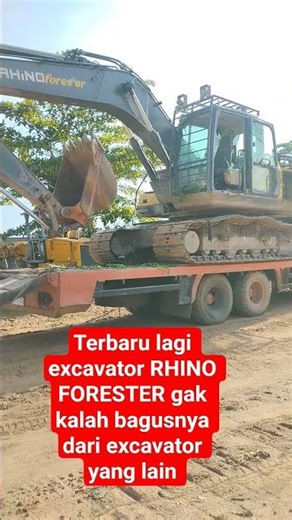 Terbaru..!Excavator RHINO FORESTER #alatberat#excavator#excavatorbeko#tutorial