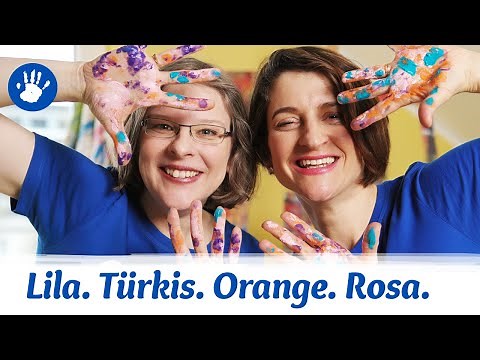 How To: Gebärden, lautsprachunterstützend: Mehr Farben! Lila, Türkis, Orange und Rosa