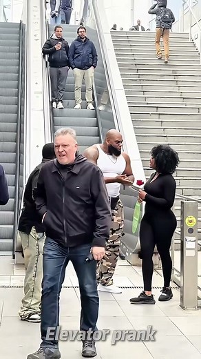 Elevator prank