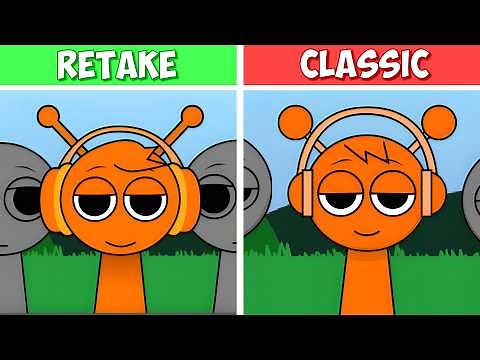 Sprunki - Retake But NEW Classic Style | Normal vs Horror