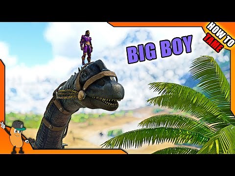HOW TO TAME BRONTOSAURUS | BEST BERRY COLLECTOR IN THE GAME | ARK How To Tame Series