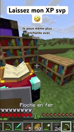 À 2 doigts de pouvoir m’enchanter…/ en live le soir Twitch et YouTube : Skyzer #minecraft #français