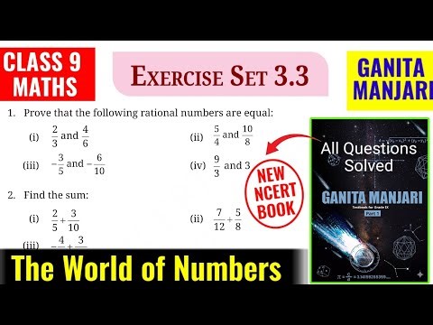 Class 9 Maths Ganita Manjari Chapter 3 | Exercise set 3.3 | Page 49 & 50 | New ncert book