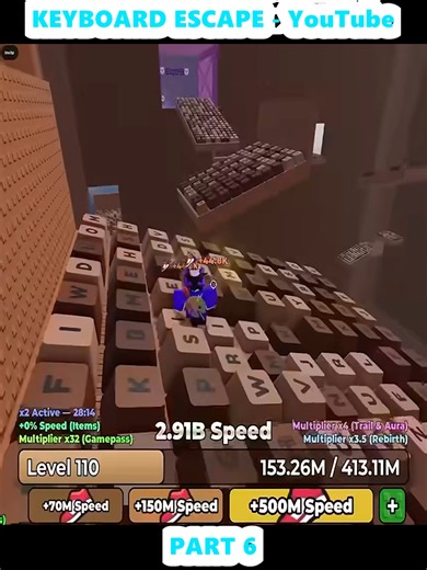 I DRAWN THE RAREST ITEMS AND GOT ​​THEM IN 1 SPEED KEYBOARD ESCAPE - YouTube (6)
