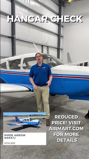 Hangar Check with Jacob featuring this Piper Arrow