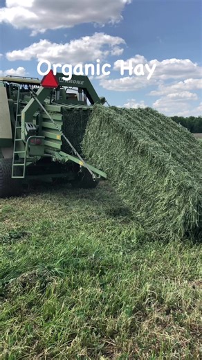 #johndeere #krone #baler #BalerMachine #agriculture #farming #farmlife #FramOrganic #ohio | Homestead