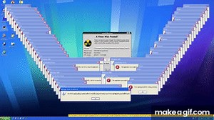 Windows XP Crazy Error Full | 1080p 60 fps on Make a GIF
