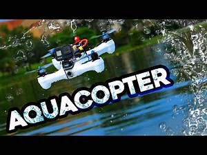 AQUACOPTER! – flying drones over water...
