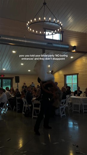 Creative and Fun Wedding Entrances by the Bridal Party