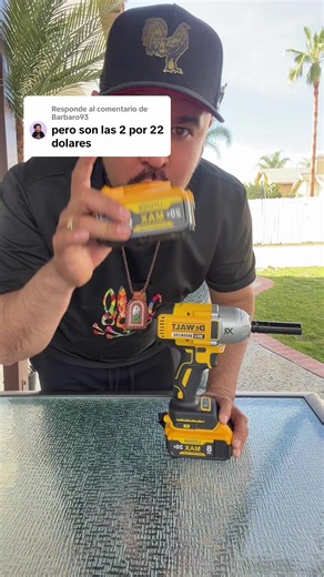 Respuesta a @Barbaro93 #dewalttools #dewaltbattery #viraltiktok #viralviddeo #parati