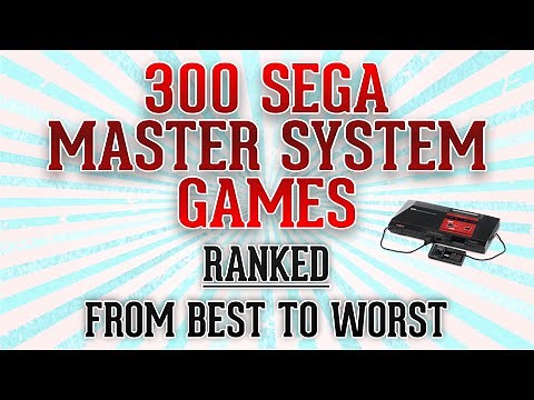 300 Sega Master System Games Ranked from Best to Worst