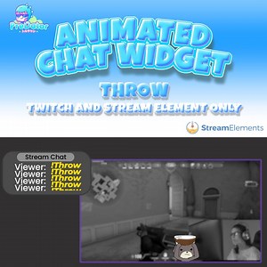 Animated Chat Widget: Creative Twitch Stream Overlay - Etsy UK