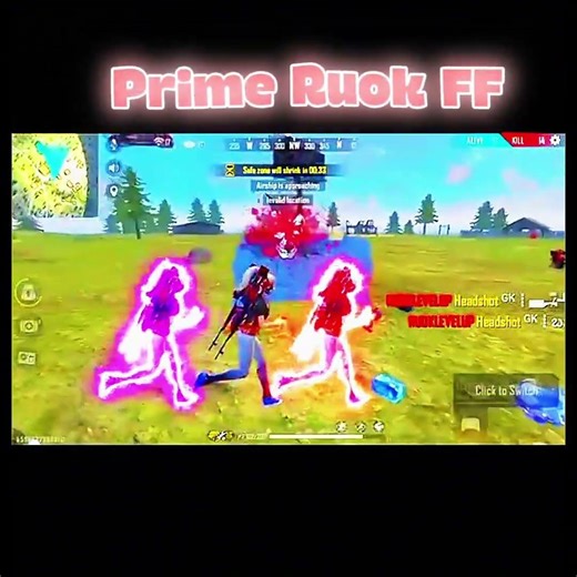 Prime ruck FF gameplay 🔥☠️✅ #freefire #rockff #highquality #viral #foryou #shorts #fyp #trending