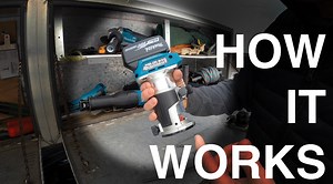 Watch HOW IT WORKS Makita Micro Router 18v on Amazon Live
