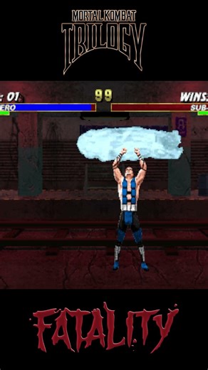 Mortal Kombat Trilogy Fatality Sub-Zero SM