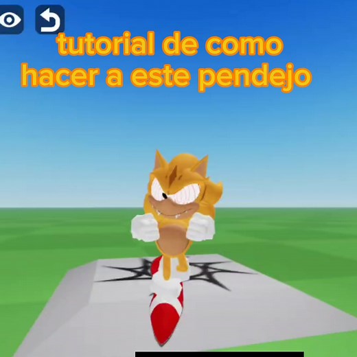 tutorial de fleetway #fleetwaysonic #outcomememories #sonic #catalogavatarcreator #robloxfyp
