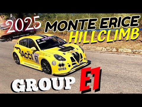 2025 Monte Erice Hillclimb | Most Powerful Engines Sound Group E1 (Lancia, Peugeot, Alfa Romeo, VW)