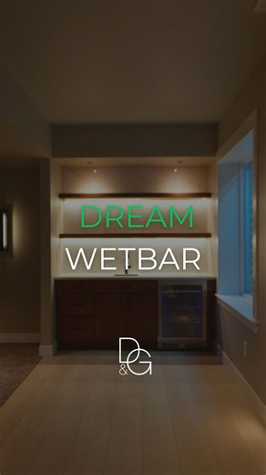 D&G Construction on Instagram: "Imagine a wet bar designed exactly the way you want it. From layout to finishes, every detail is customized to fit your space, your style, and how you entertain. If you can dream it, we can build it. Link in bio."