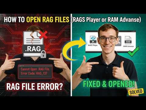 How to Open RAG Files (RAGS Player or RAM Advanse)