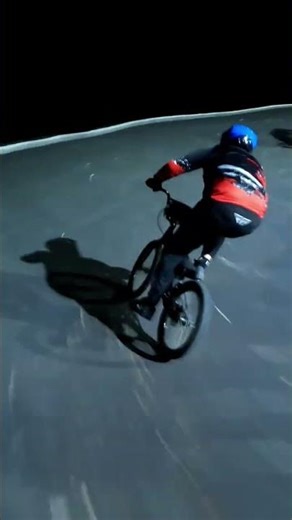 Pump laps at Triple Creek BMX. Hopefully this was the last cold night of the year.