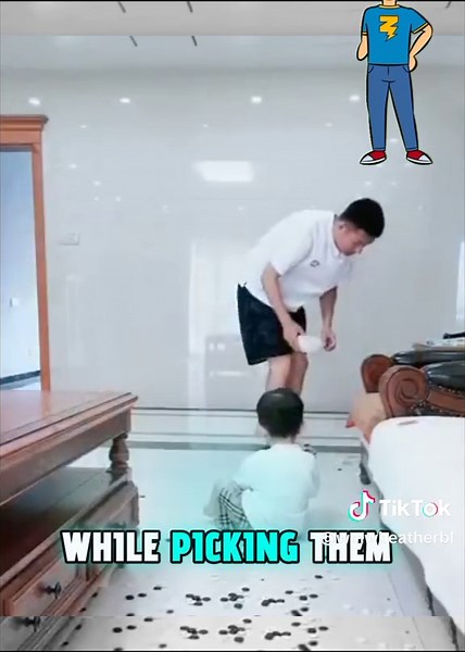 Smart Dad’s Trick 👏 | Parenting Done Right 💯 #parenting #dadlife #smartdad #kids #familytime