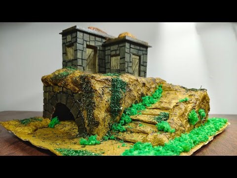 I Built a Mountain House Diorama and You Won't Believe What Happened