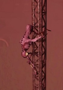 IF I STOP CLIMBING IM DEAD 😨 Game is Radio Tower #gaming ##horrorgame #indiegame #scary #streamer