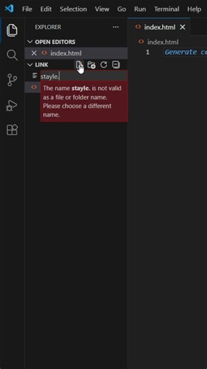 💻How to Create and Link HTML & CSS Files | For Begginers