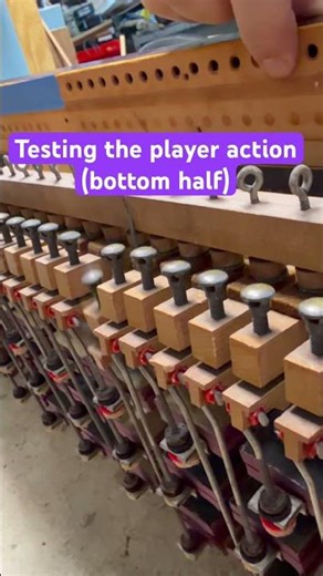 Player action testing (bottom half) #shorts #piano #pianotechnician