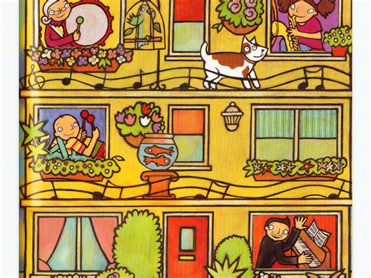《I Am the Music Man》源自经典传统童谣，由Debra Potter配图创作，2005年8月由英国知名儿童出版社Child's Play出版