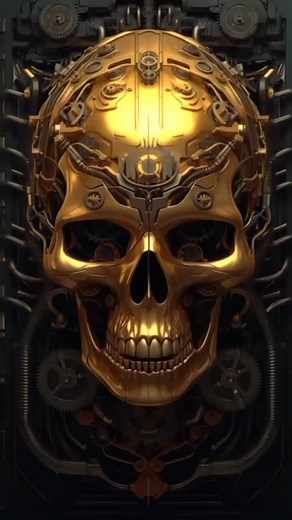 Mechanical Structure in Steampunk Aesthetic