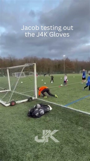 Jacob testing out the J4K Gloves