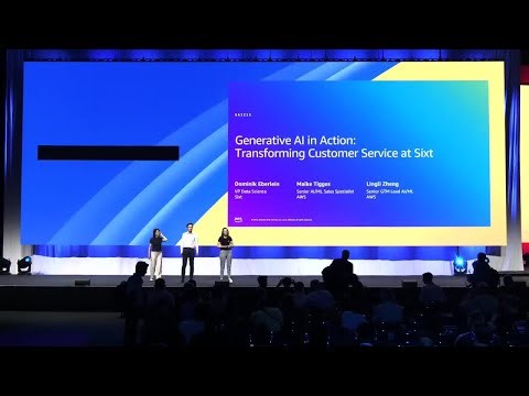 AWS Summit Hamburg 2025 - Generative AI in action - Transforming Customer Service at SIXT