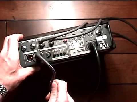 TC-Helicon VoiceLive Video 2 : Setting levels & getting sound