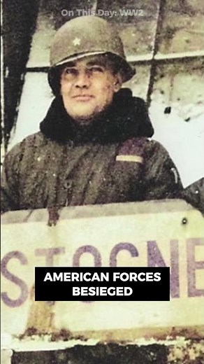 Today in 1944: General McAuliffe's Defiant “NUTS!” at Bastogne!