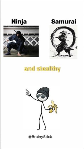 What's the difference between Ninja and Samurai?