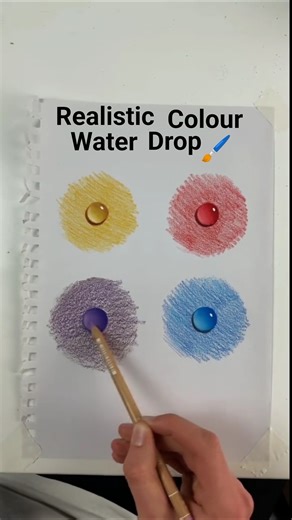 How To Make Realistic colour water drop 💧 #artist #ai #shorts #fun #viral