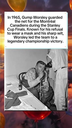 Gump Worsley: 1965 Stanley Cup Hero 🏒