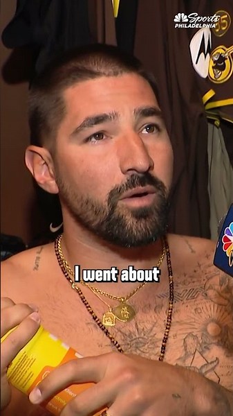 Nick Castellanos still feels the love from Phillies fans ❤️