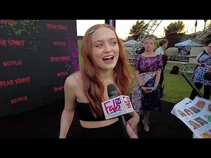 Cast of "Fear Street" complete red carpet interviews NEW!