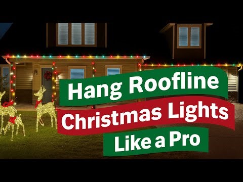 How to Hang PERFECTLY Straight Christmas Lights Using 1/2" PVC (Minutes Instead of Hours!)